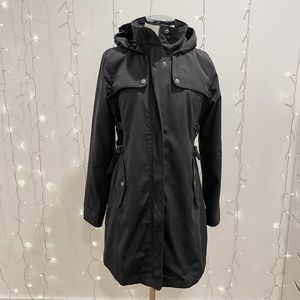 Athleta Midtown Rain Trench, Women's size Medium